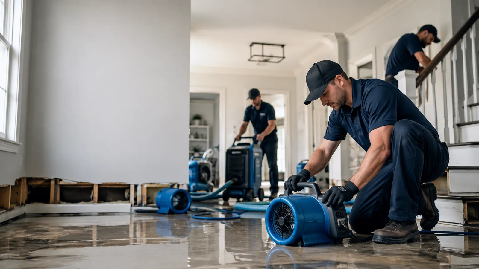 Water Damage Restoration in Wing, ND near me